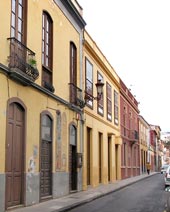 Altstadtgasse in San Cristóbal de La Laguna