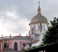 Blick auf die Kuppel der Kathedrale Los Remedios