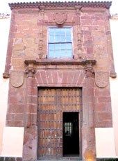 Portal des alten Hauses des Corregidor