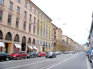 Münchens Edelmeile: Maximilianstraße