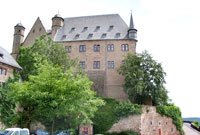 Das Landgrafenschloss oberhalb der Altstadt