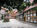 In der Hinterstraße in Wernigerode steht das älteste Haus der Stadt