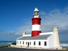 Leuchtturm am Kap L’Agulhas (Foto: Eichner-Ramm)