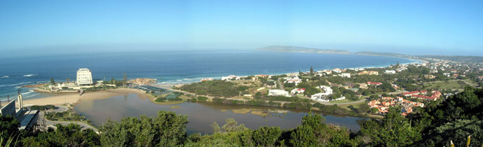 Blick auf Plettenberg Bay (Foto: Eichner-Ramm)