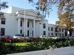 Rathaus von Stellenbosch (Foto: Eichner-Ramm)