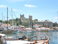 Blick auf das Kastell von Bodrum-Stadt