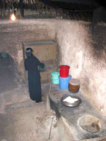 Küche im Untergrund