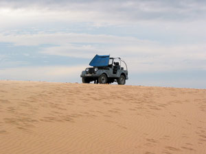 Nein, nicht die Sahara, sonder die Dünen bei Mui Ne