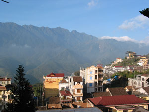 Blick auf Sapa