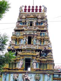 Hinduistischer Tempel in HoChiMinh-City (Saigon)